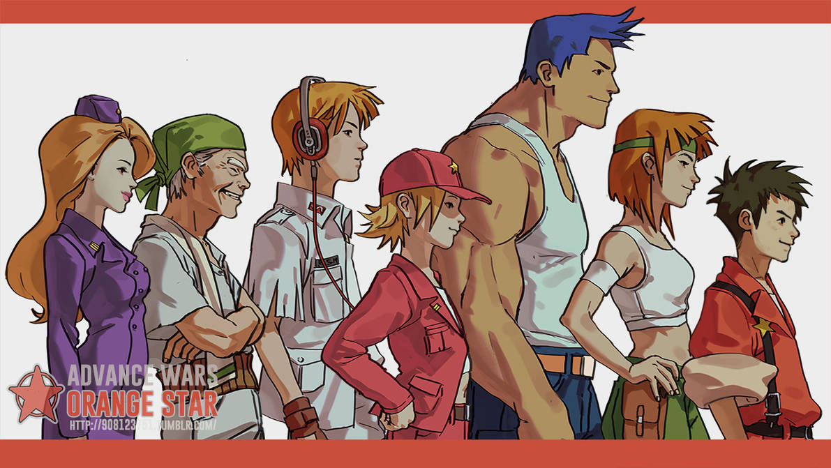 Advance Wars Orange Star By Fisher903 On Deviantart Advance Wars Orange Star By Fisher903 On Deviantart