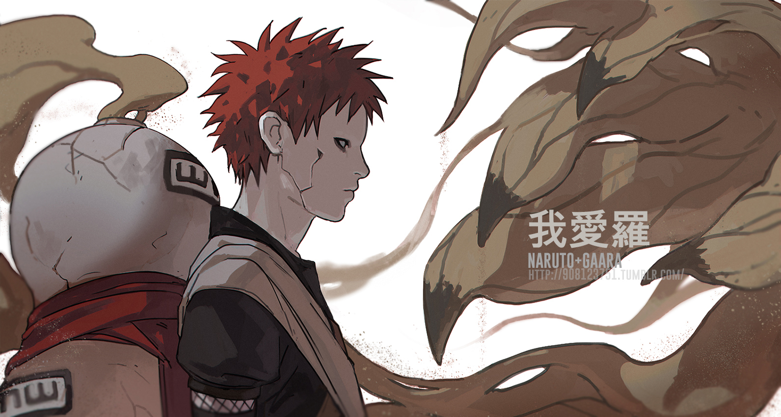 kazuki and gaara by CiderCherry on DeviantArt