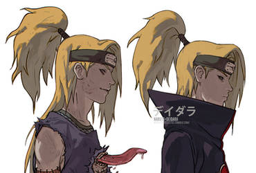 NARUTO- Deidara by fisher903