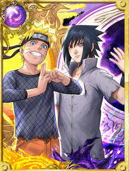 Naruto and Sasuke (Sun and Moon)