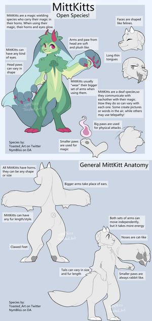 MittKitt General Guide : Open Species!