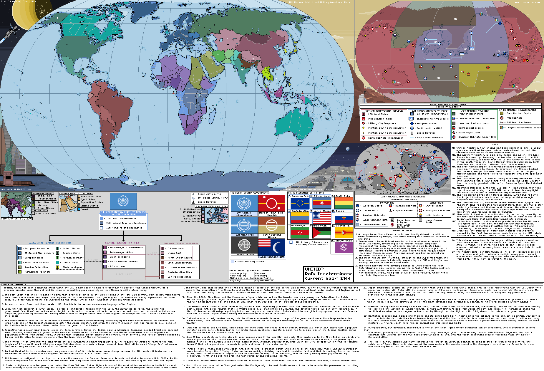 The world in the year 1984 [United Americas: The More Perfect Union] :  r/worldbuilding