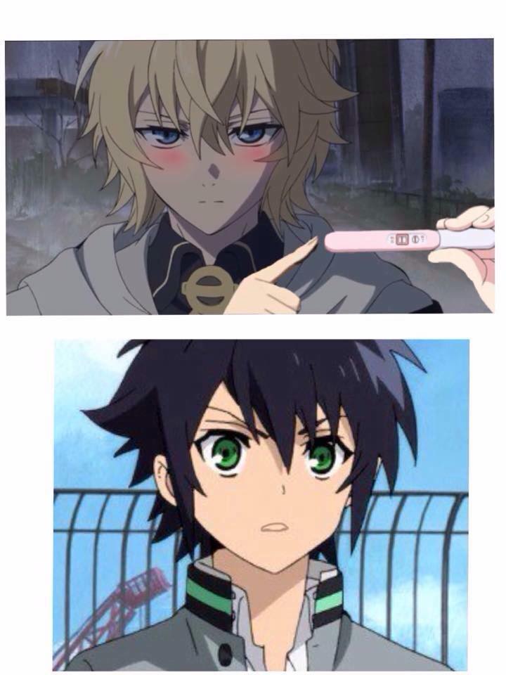 Owari no Seraph Mika pregnant!!