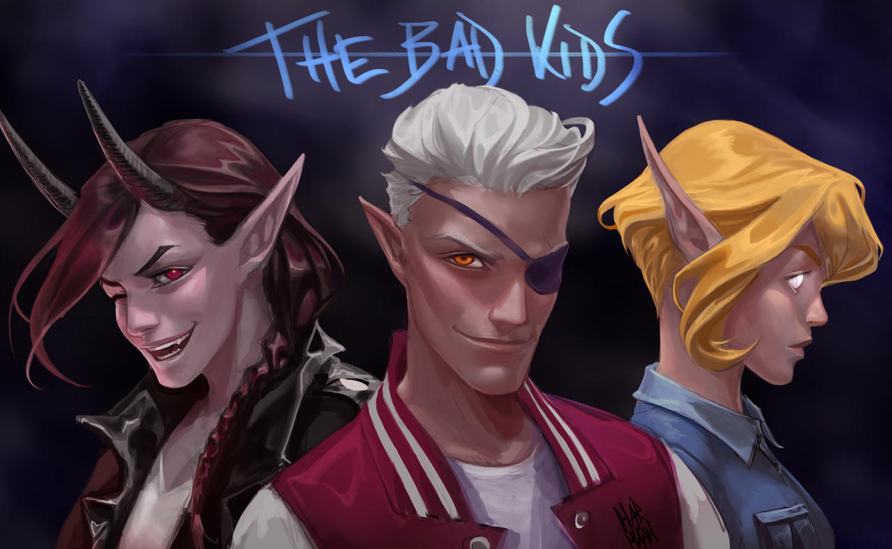 Badkids by HarmaanArt on DeviantArt