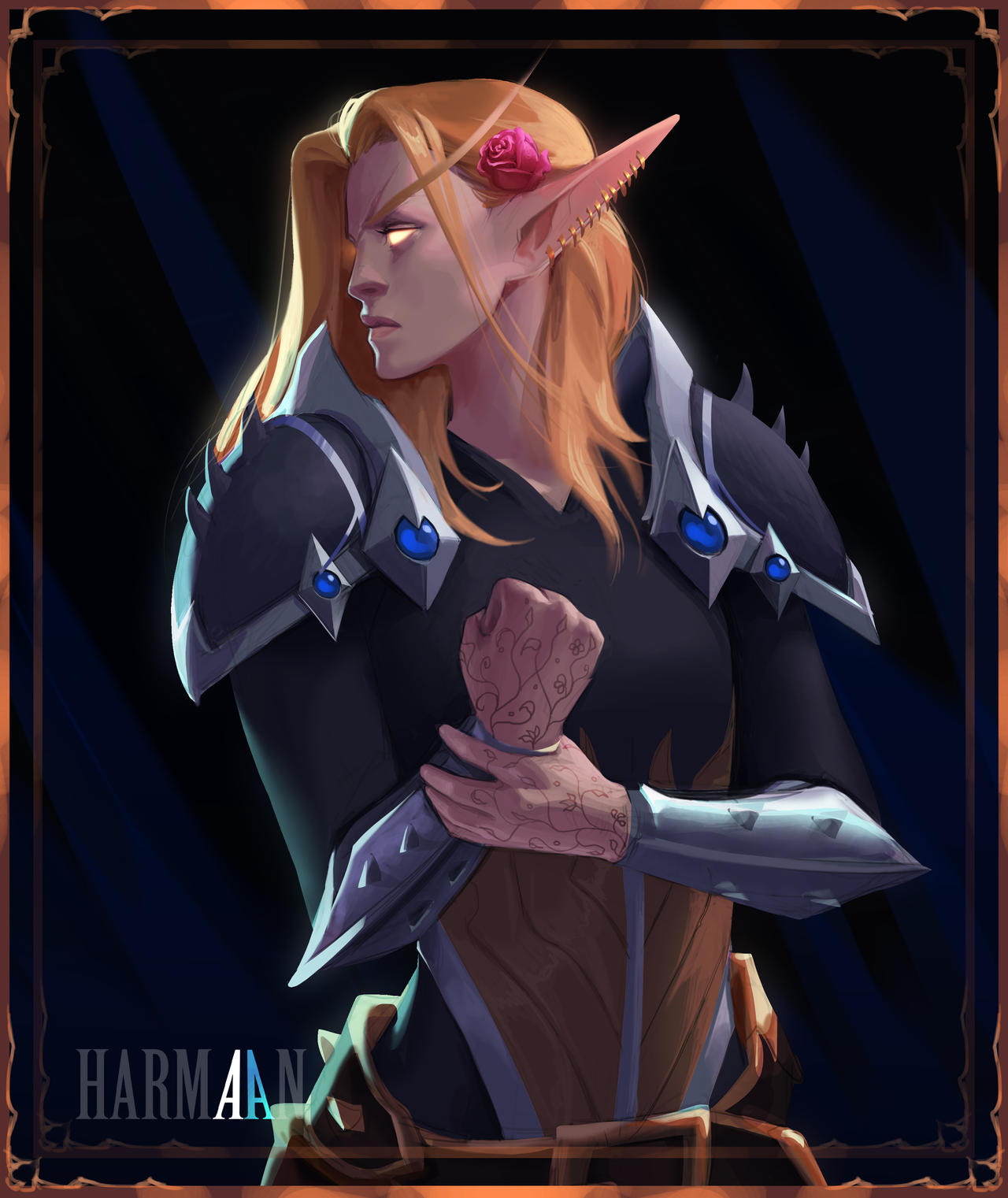 Bloodelf by HarmaanArt on DeviantArt