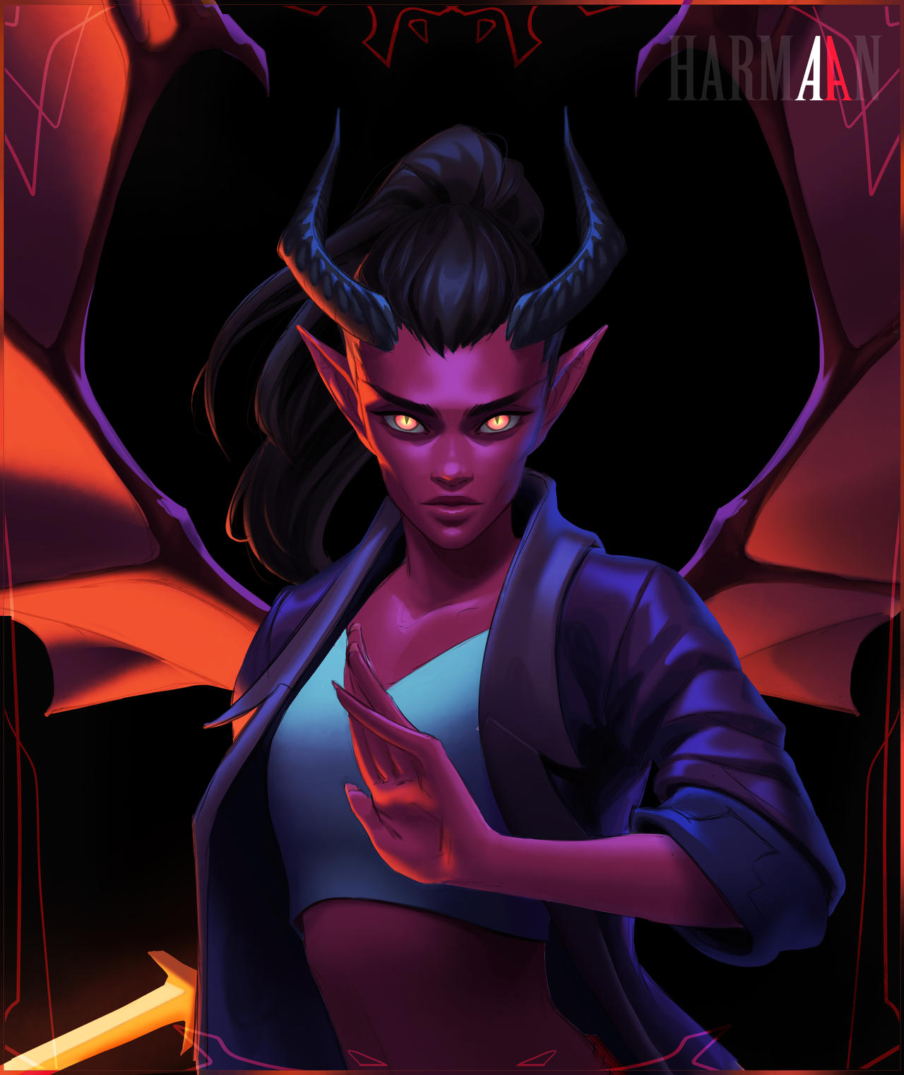 Morgana by HarmaanArt on DeviantArt