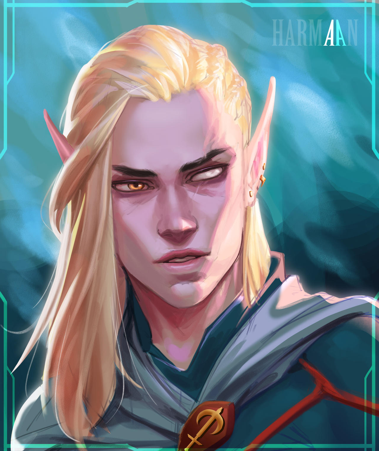 High elf by HarmaanArt on DeviantArt