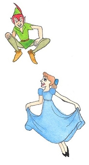 Peter Pan and Wendy