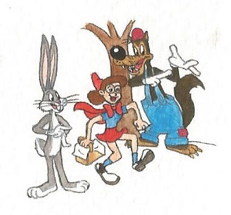 Little Red Riding Rabbit by brazilianferalcat on DeviantArt