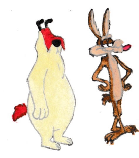 Ralph Wolf and Sam Sheepdog by brazilianferalcat on DeviantArt