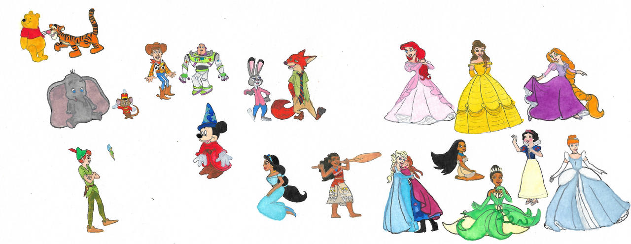 Disney by brazilianferalcat on DeviantArt