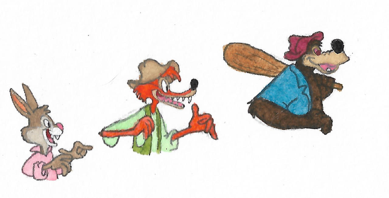 Brer Rabbit, Brer Fox, and Brer Bear by brazilianferalcat on DeviantArt
