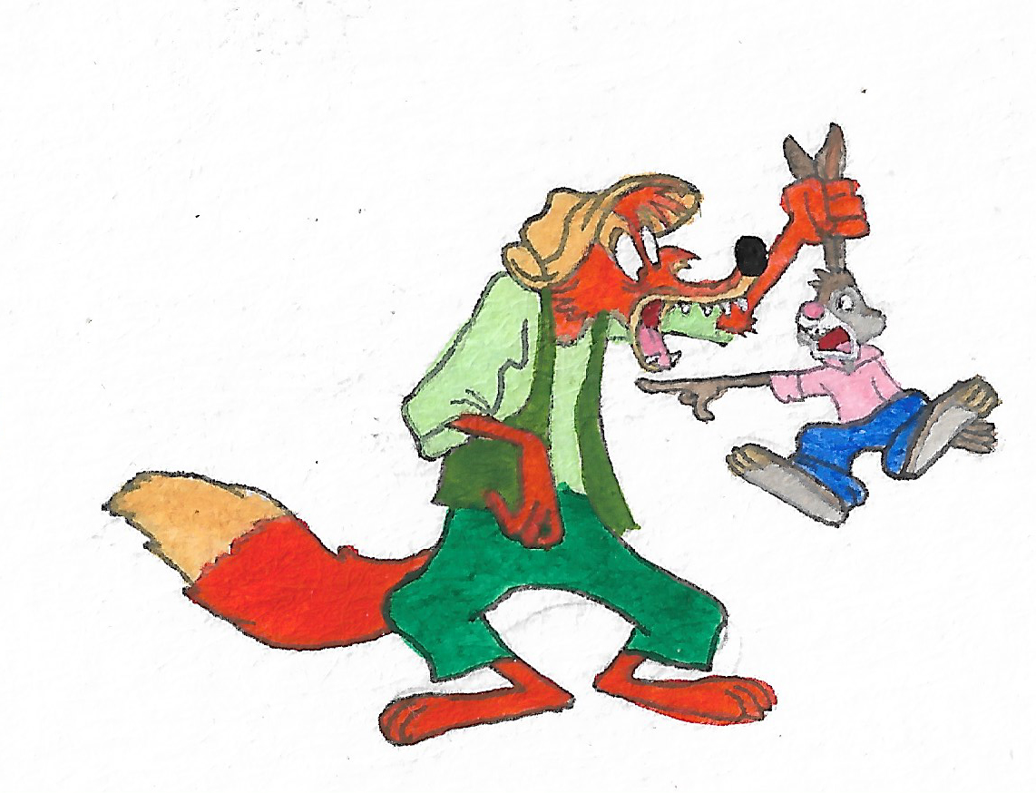 Brer Rabbit and Brer Fox by brazilianferalcat on DeviantArt