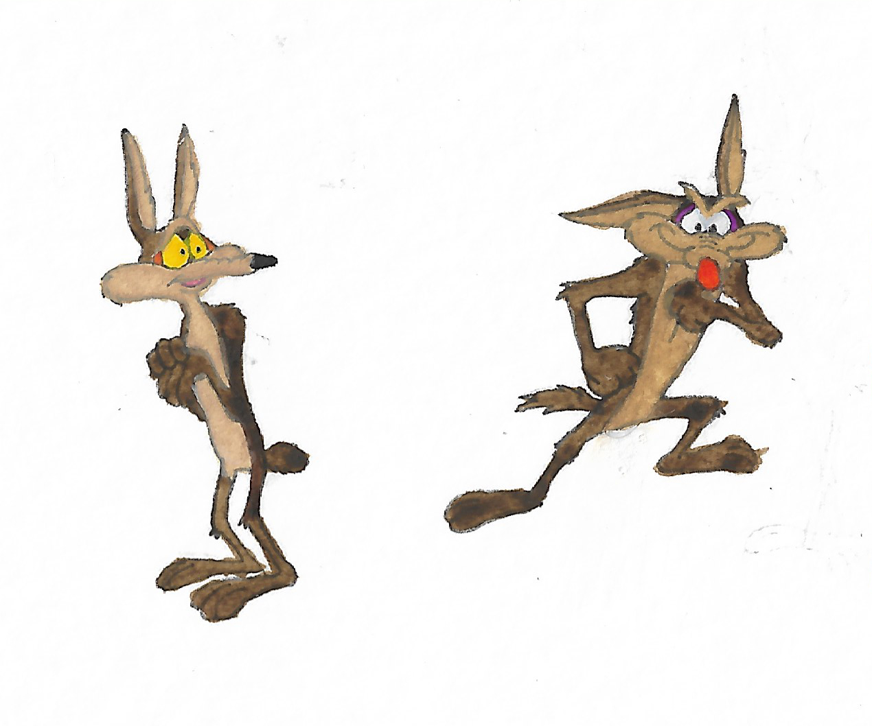 70th anniversary of Wile E. Coyote by brazilianferalcat on DeviantArt