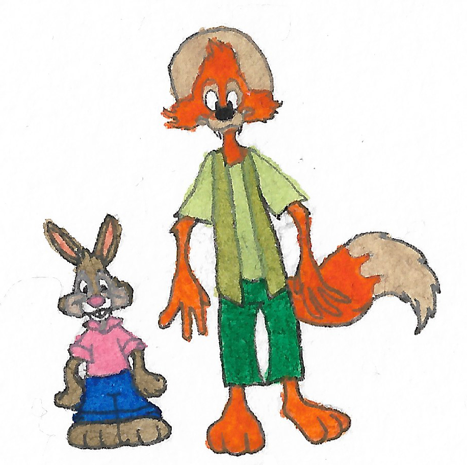 Brer Rabbit and Brer Fox by brazilianferalcat on DeviantArt