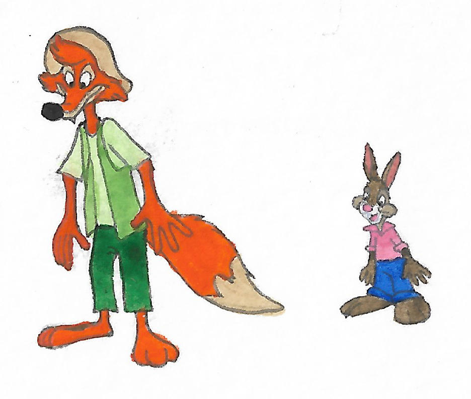 Brer Rabbit and Brer Fox by brazilianferalcat on DeviantArt