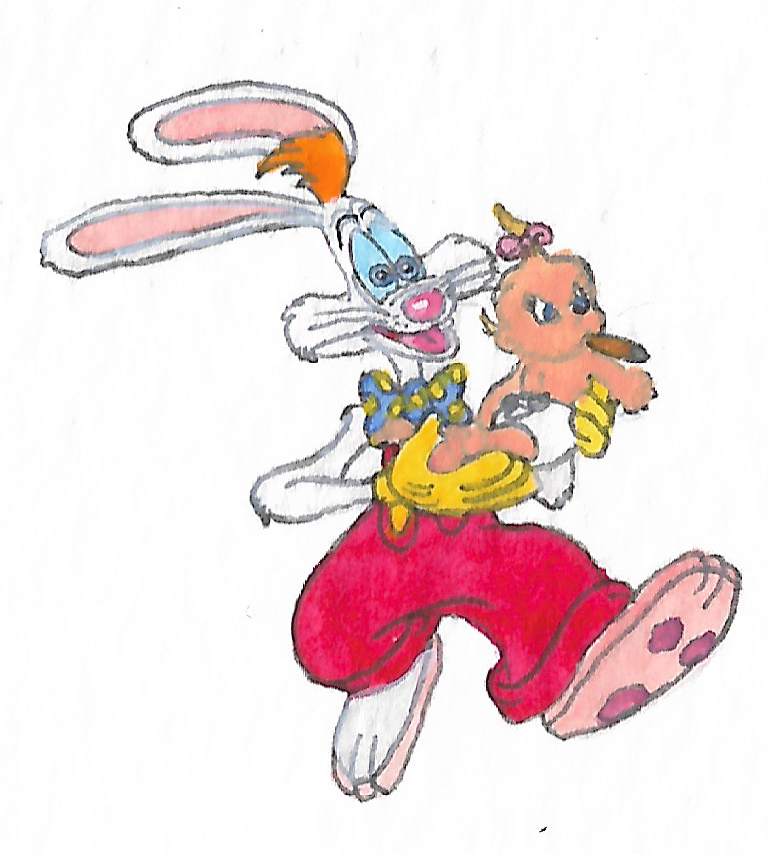 Roger Rabbit and Baby Herman by brazilianferalcat on DeviantArt