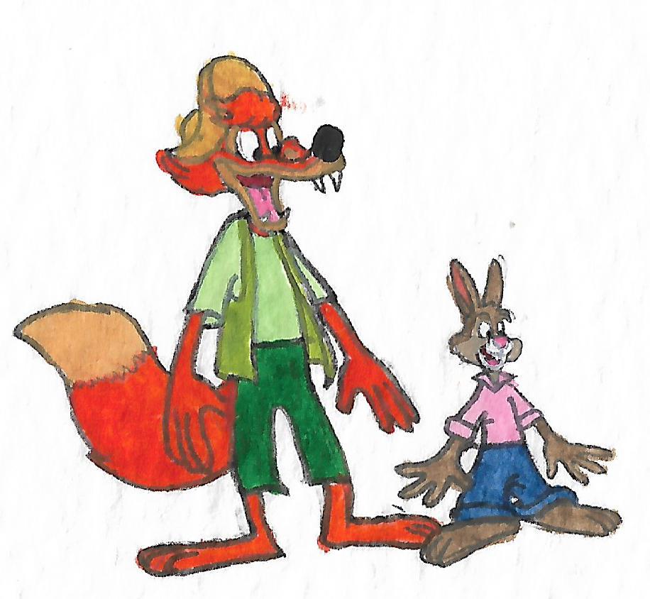 Brer Rabbit and Brer Fox by brazilianferalcat on DeviantArt