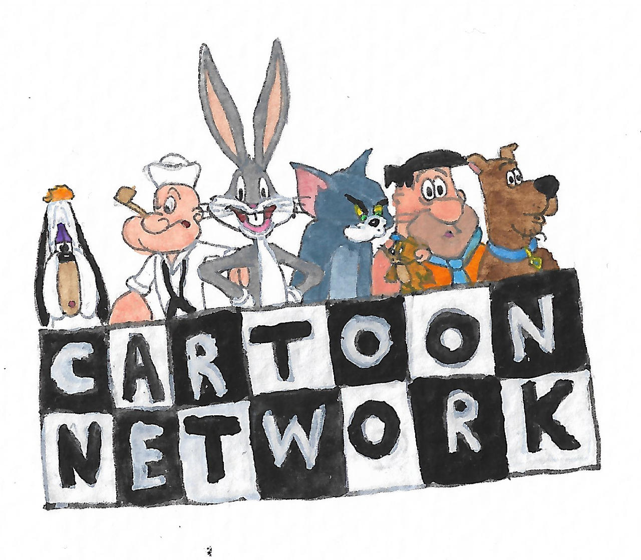 In the tribute of Cartoon Network by brazilianferalcat on DeviantArt