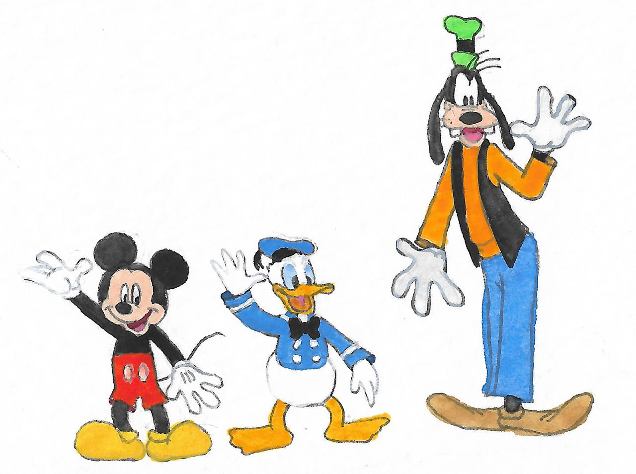 Gooby Donald Mickey Mouse, Donald Duck, and Goofy by brazilianferalcat on DeviantArt