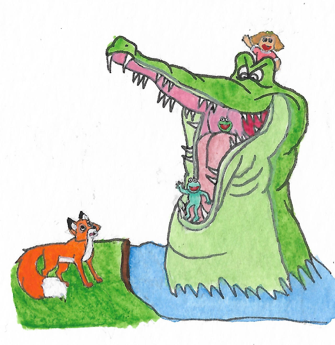 Never Smile At The Crocodile by brazilianferalcat on DeviantArt Never Smile At The Crocodile by brazilianferalcat on DeviantArt