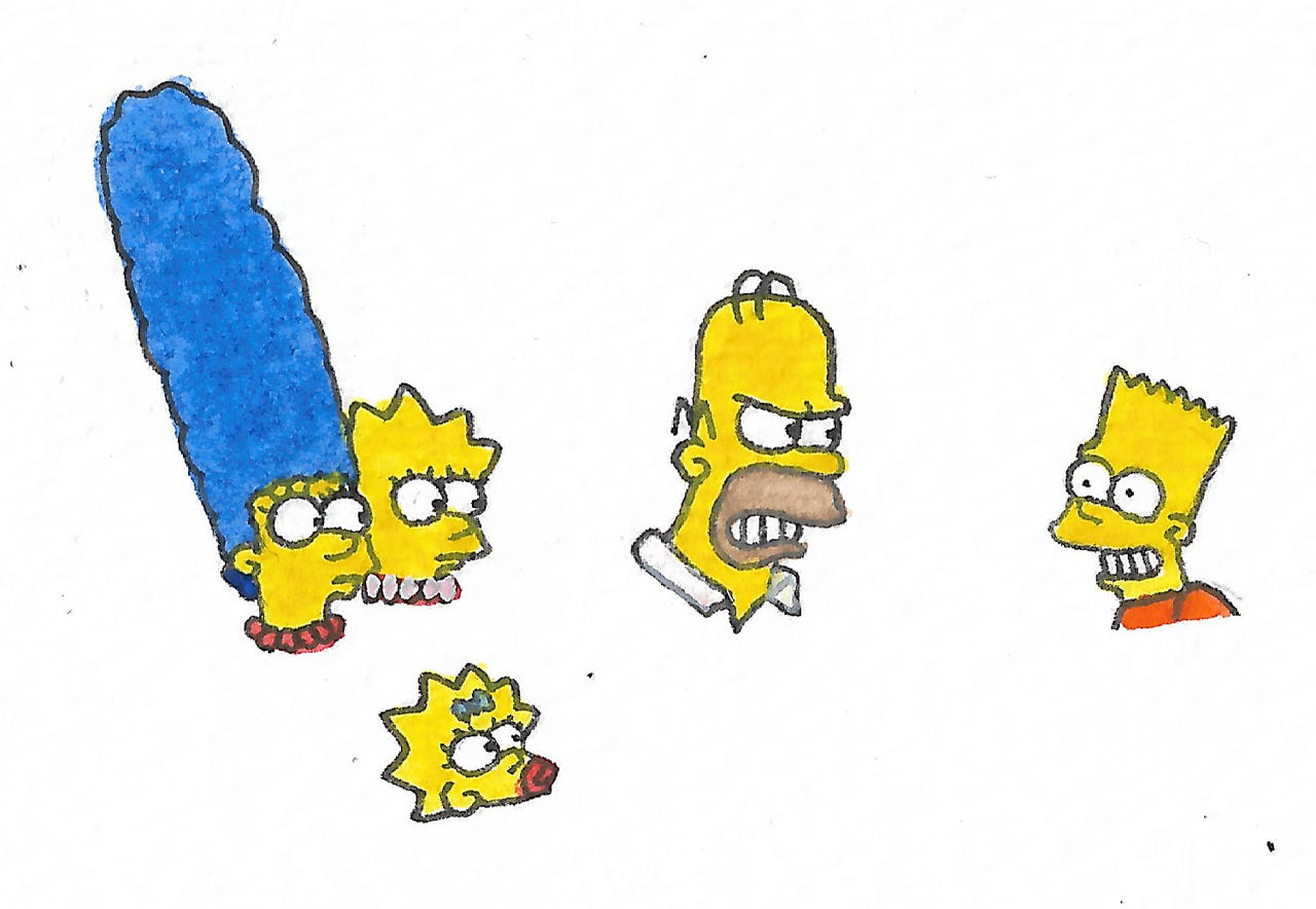 The Simpsons Vector Deviantart The Simpsons by brazilianferalcat on DeviantArt