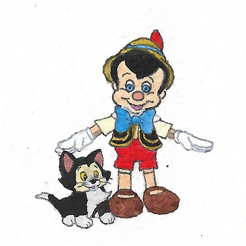 Pinocchio and Figaro by brazilianferalcat on DeviantArt Pinocchio and Figaro by brazilianferalcat on DeviantArt