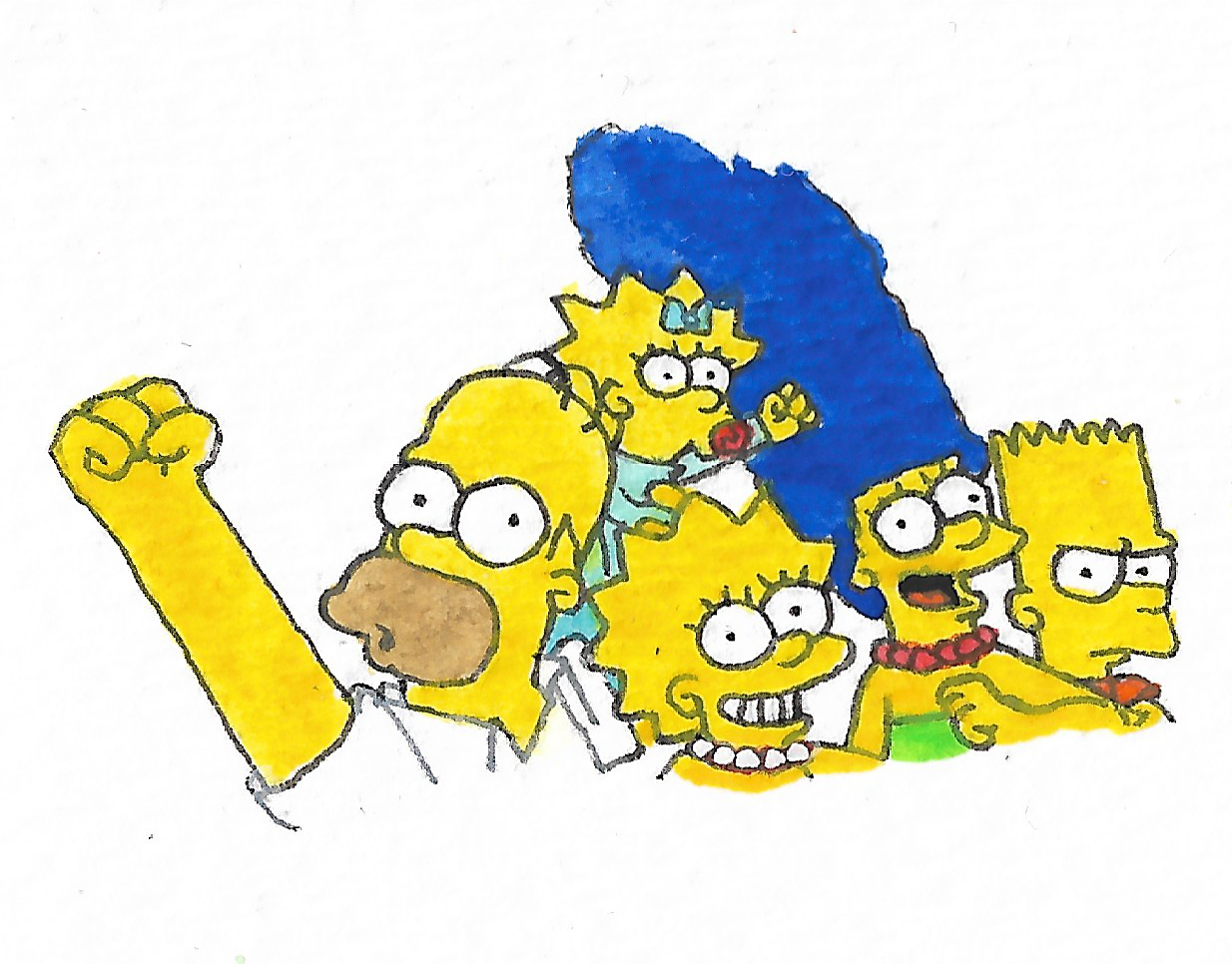 The Simpsons Vector Deviantart The Simpsons by brazilianferalcat on DeviantArt