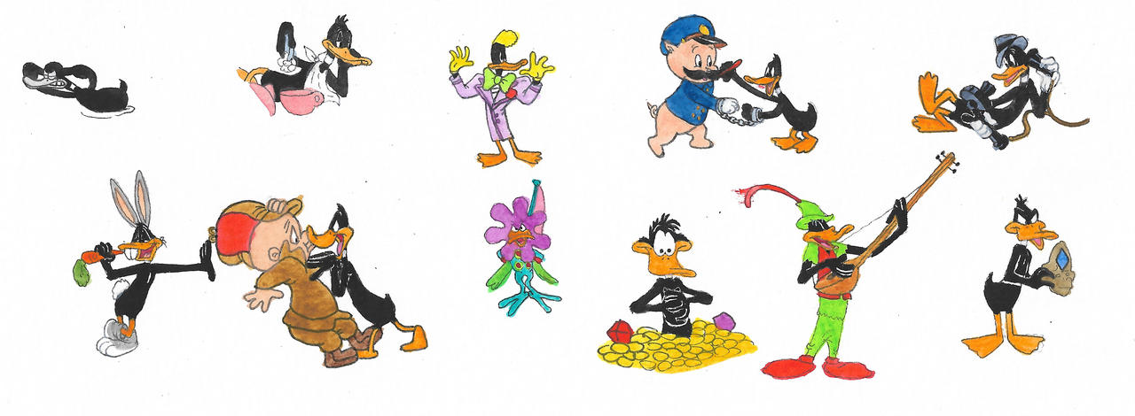 85th anniversary of Daffy Duck by brazilianferalcat on DeviantArt