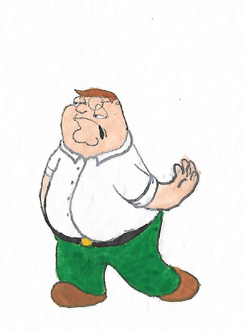Peter Griffin has a stroke by brazilianferalcat on DeviantArt