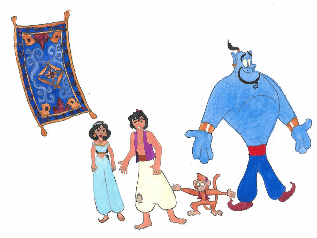30th Anniversary of Aladdin by brazilianferalcat on DeviantArt