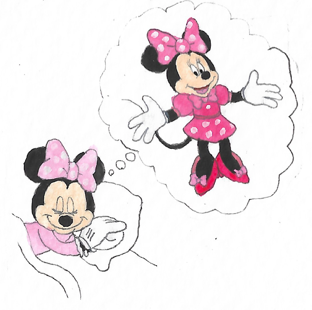 Blushing Bride Minnie Mouse by LadyIlona1984 on deviantART