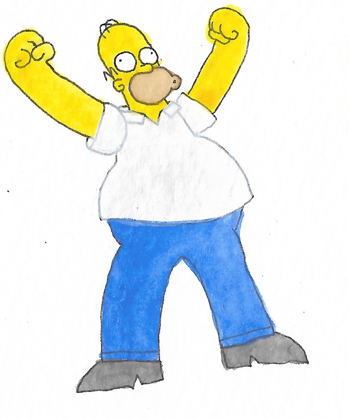 Homer Simpson By Brazilianferalcat On DeviantArt homer-simpson-by-brazilianferalcat-on-deviantart