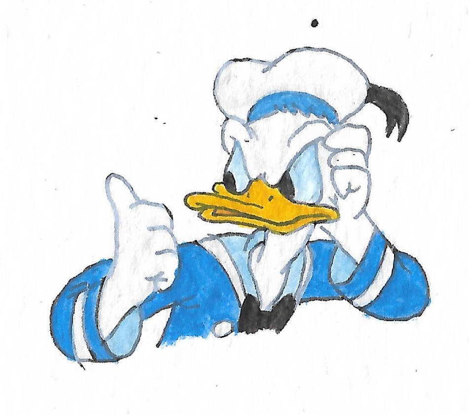 Donald Duck by brazilianferalcat on DeviantArt