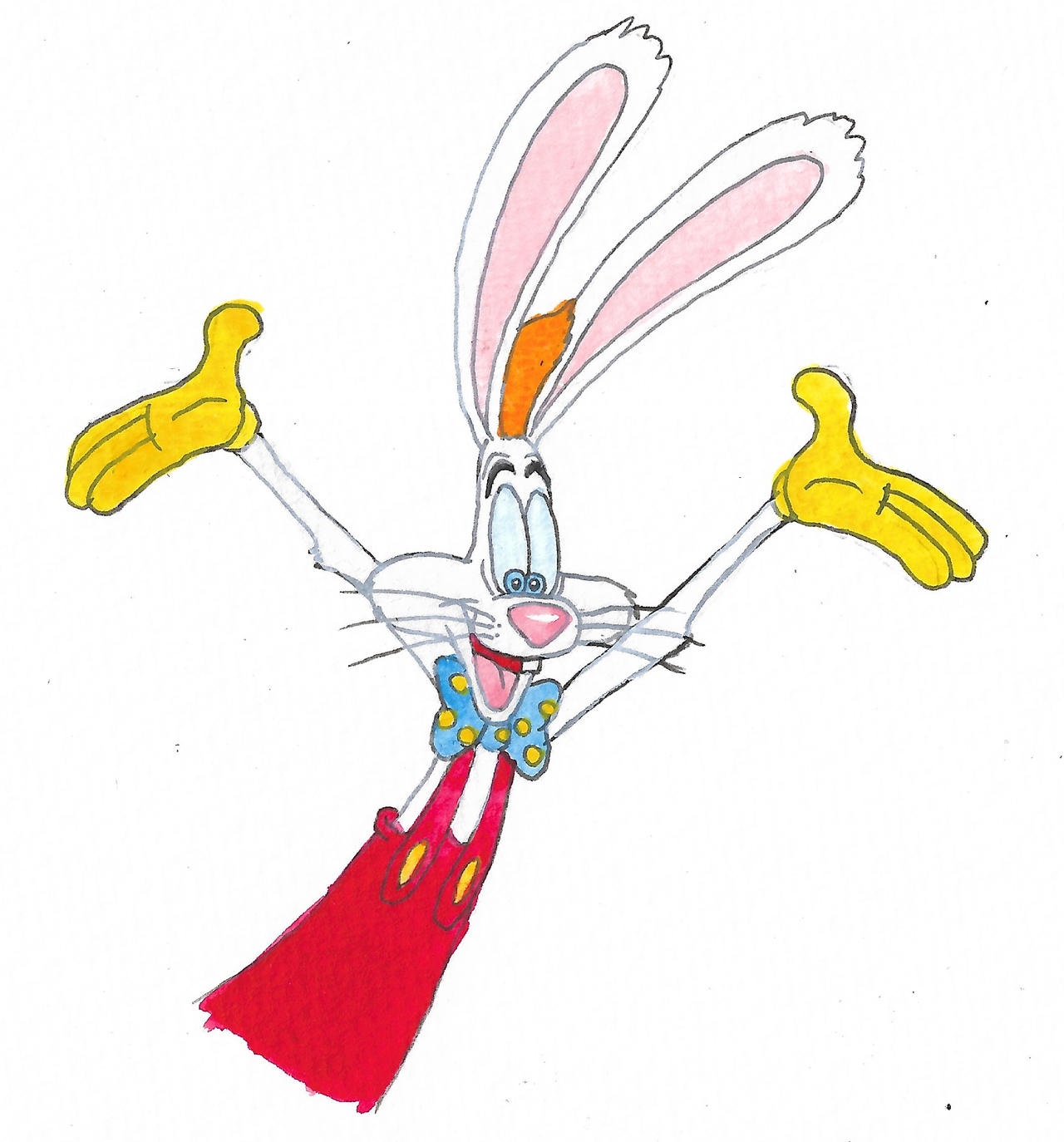 Roger The Rabbiat 35th anniversary of Who framed Roger Rabbit by brazilianferalcat on ...