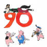 90th anniversary of Three Little Pigs