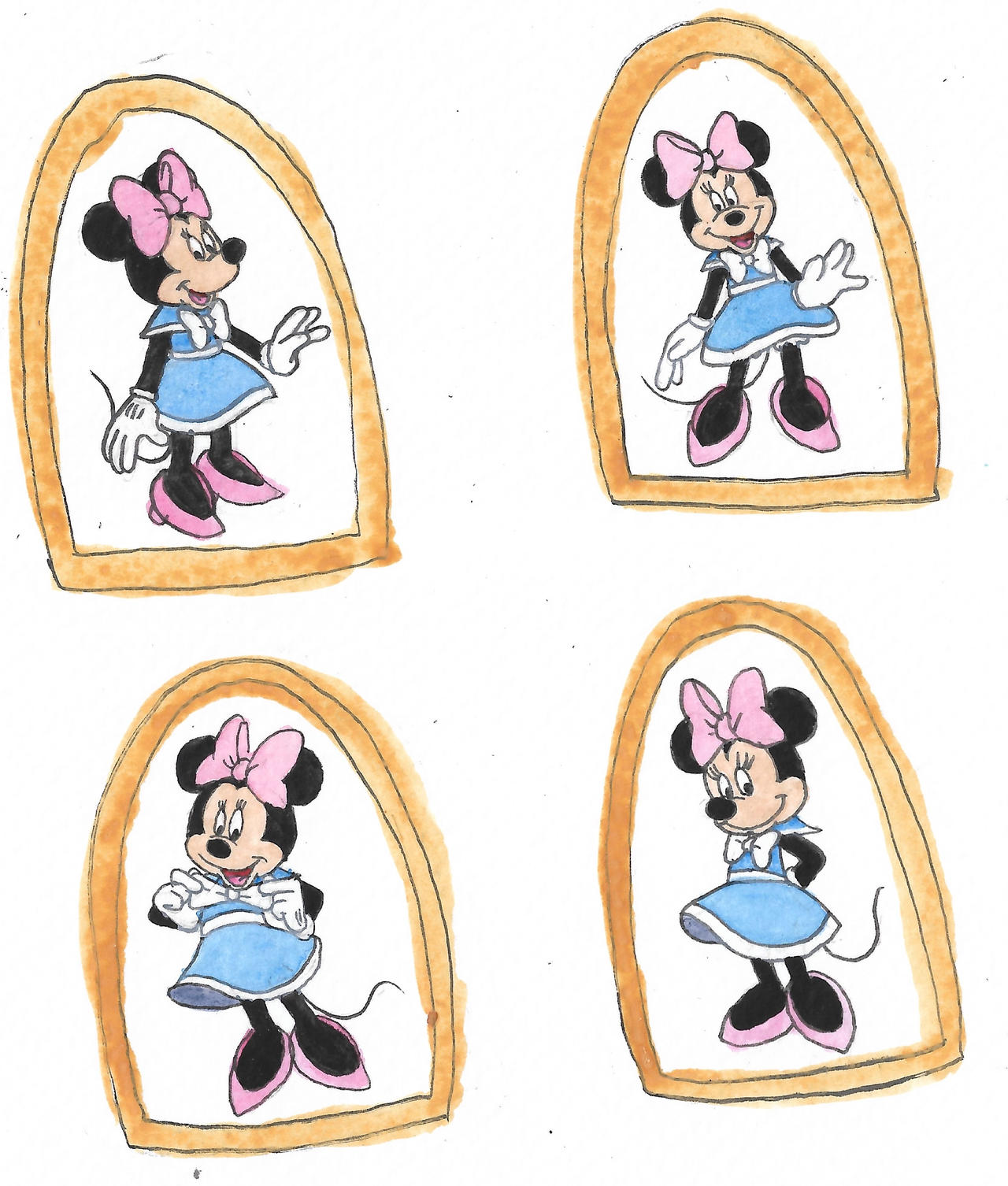 Minnie Deviantart Minnie Mouse by brazilianferalcat on DeviantArt