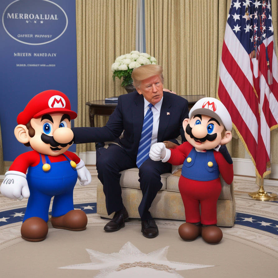 Mario Trump Super mario meets trump by TheDipler on DeviantArt