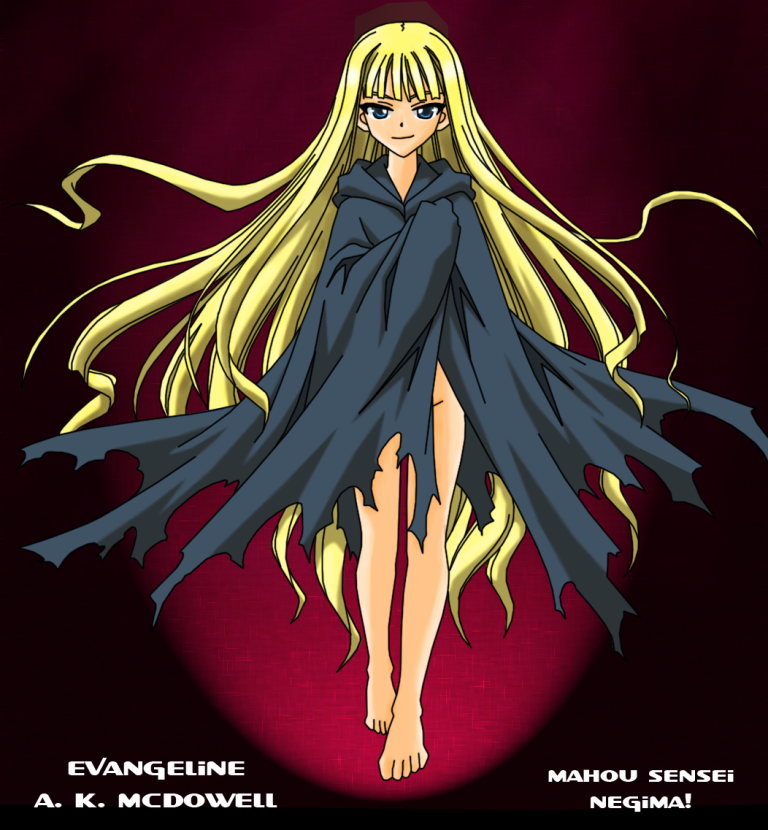 Negima Deviantart Negima: Evangeline by makiri on DeviantArt