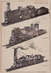 La Revolution 1625 Train Variations