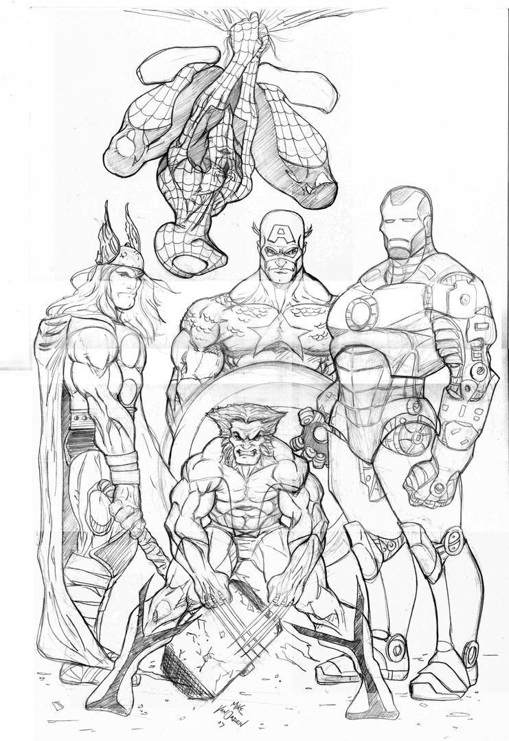 Avengers just 4 fun by MikeVanOrden on DeviantArt