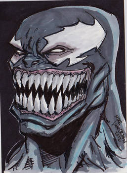 Venom Sketch Card