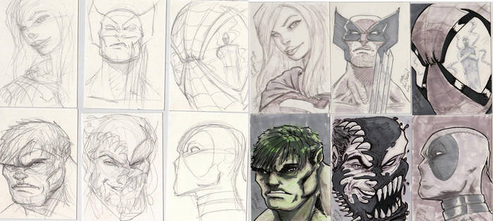 SketchCard Batch Before n After