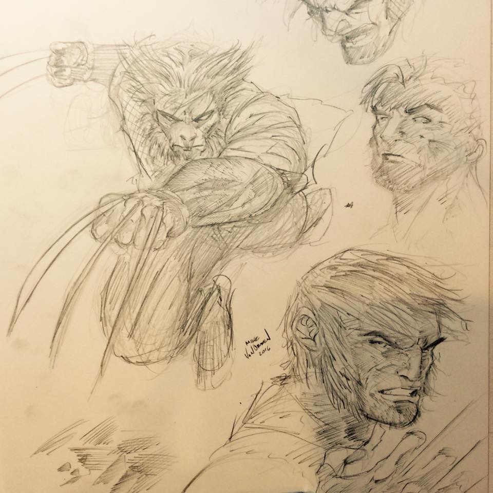 Wolverine Sketches