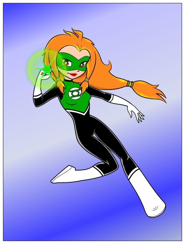 Teen Lantern - My First Fanart