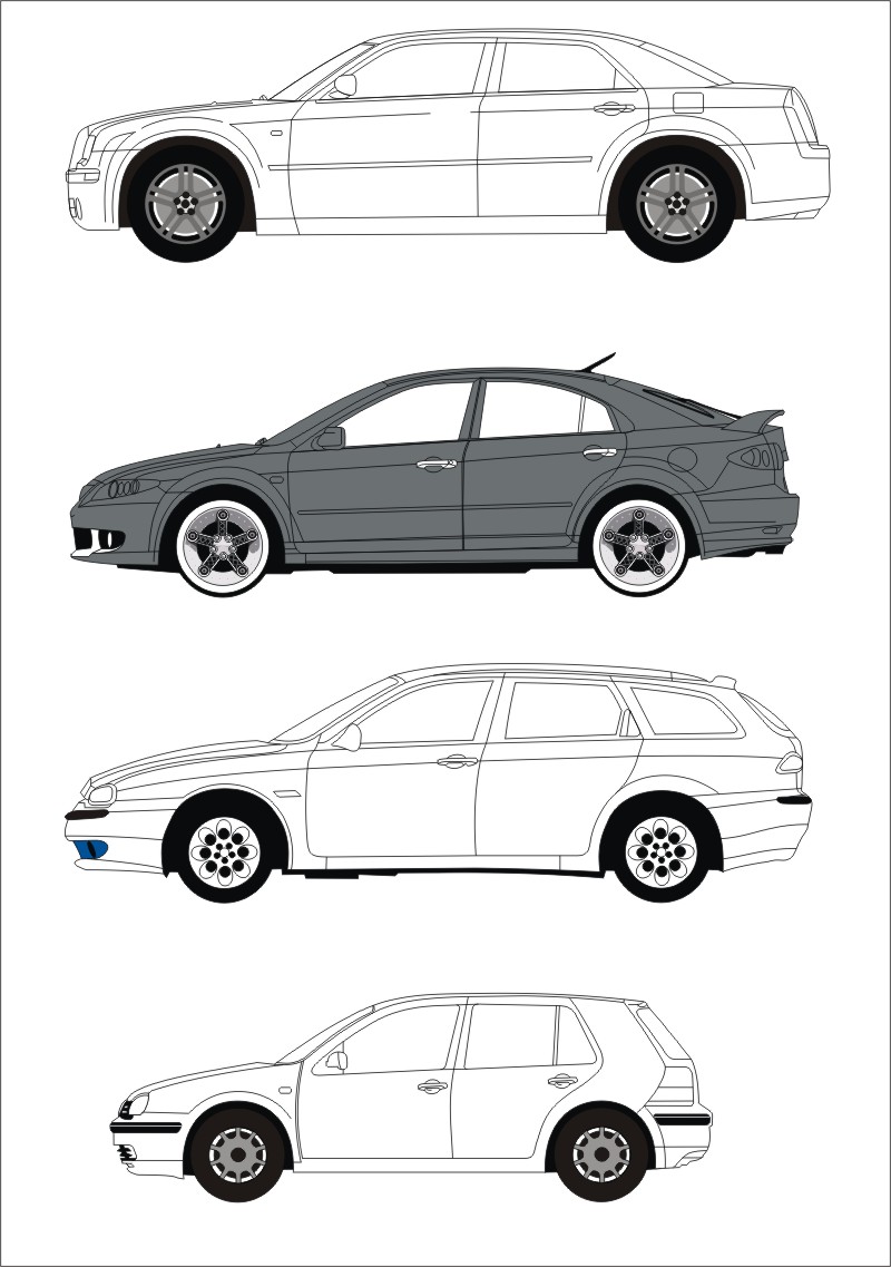 Vector Cars