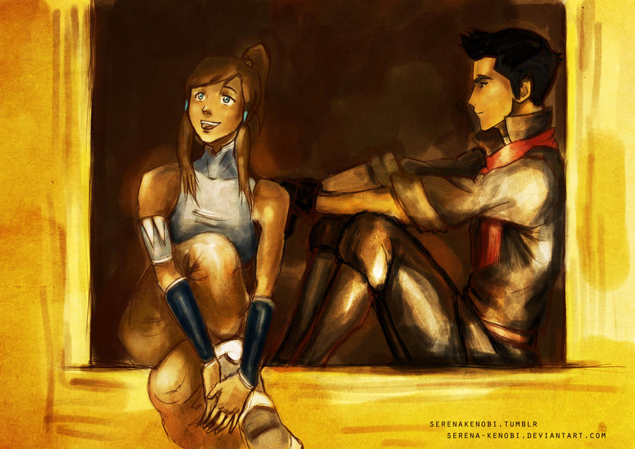 Mako and Korra