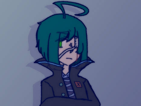 eyepatched edgy child