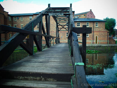 Old Bridge Over A Pond 2