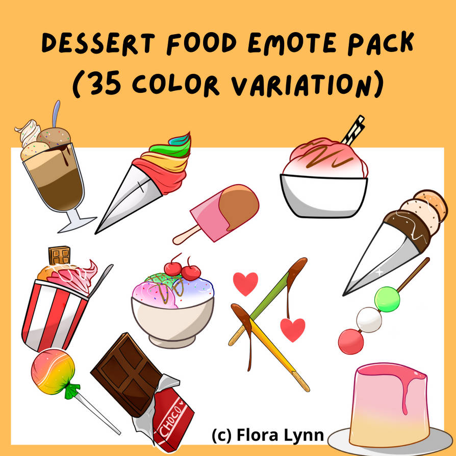 Food Emotes FOOD EMOTE PACK // FREE DOWNLOAD //F2U by Flora-Lynn on DeviantArt